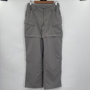The North Face Women's Gray Mid-Rise Cargo Pants Size 4